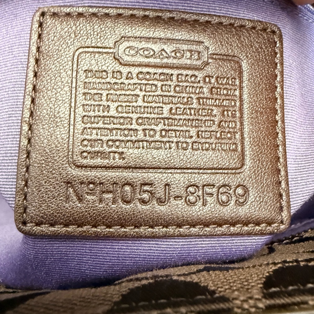 Coach patchwork Shoulder Bag NWT - image 12